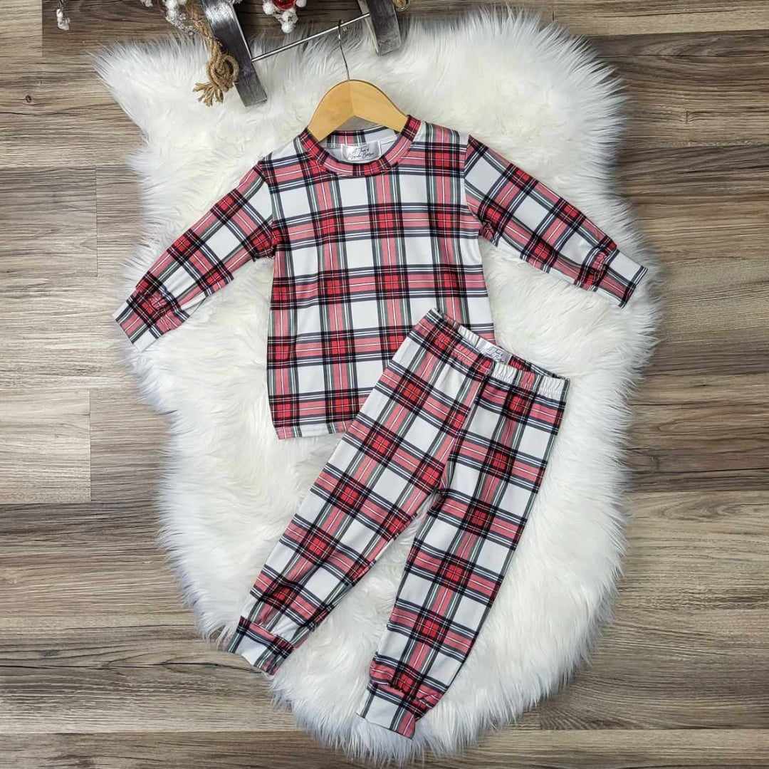 Holiday Plaid Pajama Set  A Touch of Magnolia Boutique   