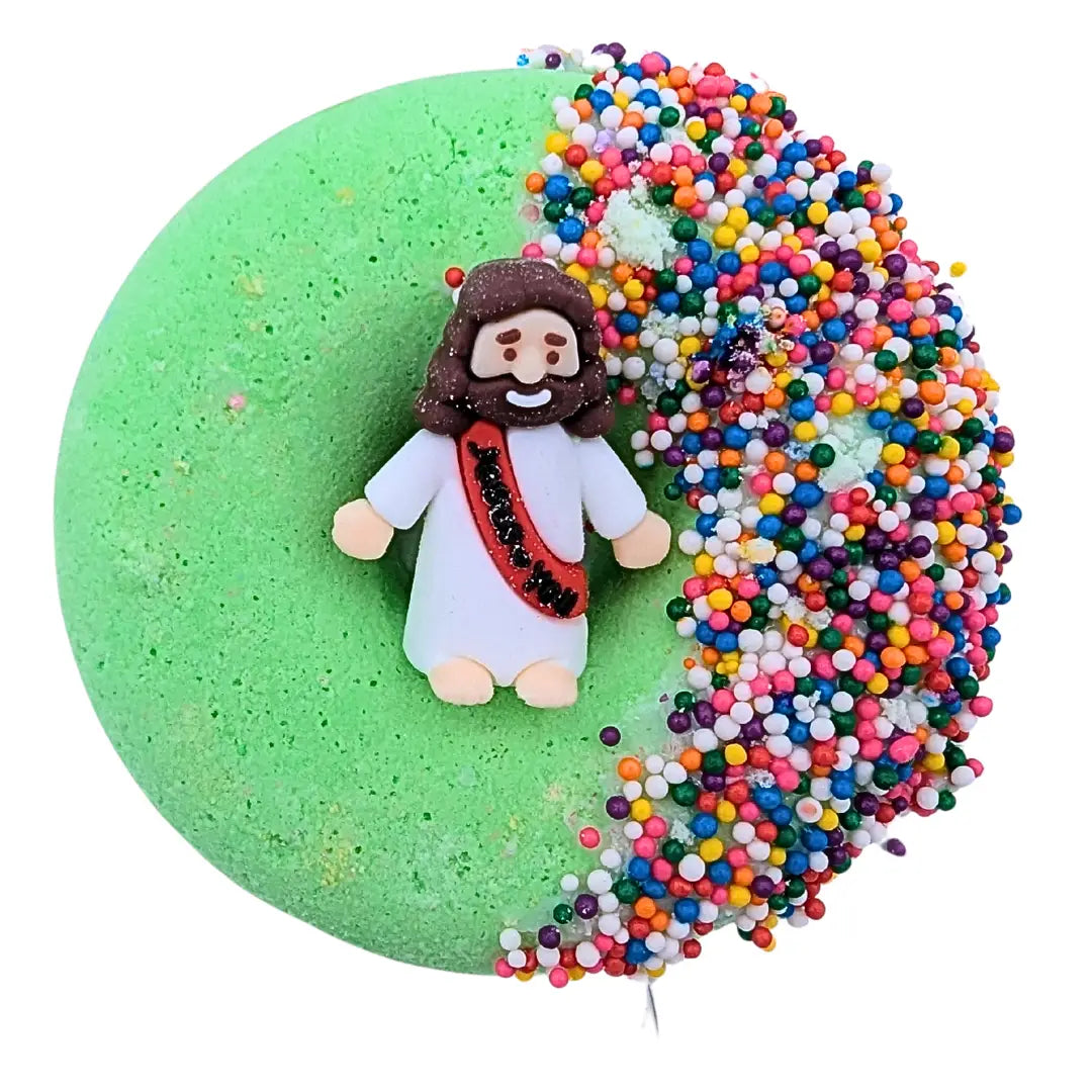 Donut Bath Bomb + Holy Fizz | (multiple color options) A Touch of Magnolia Boutique Green