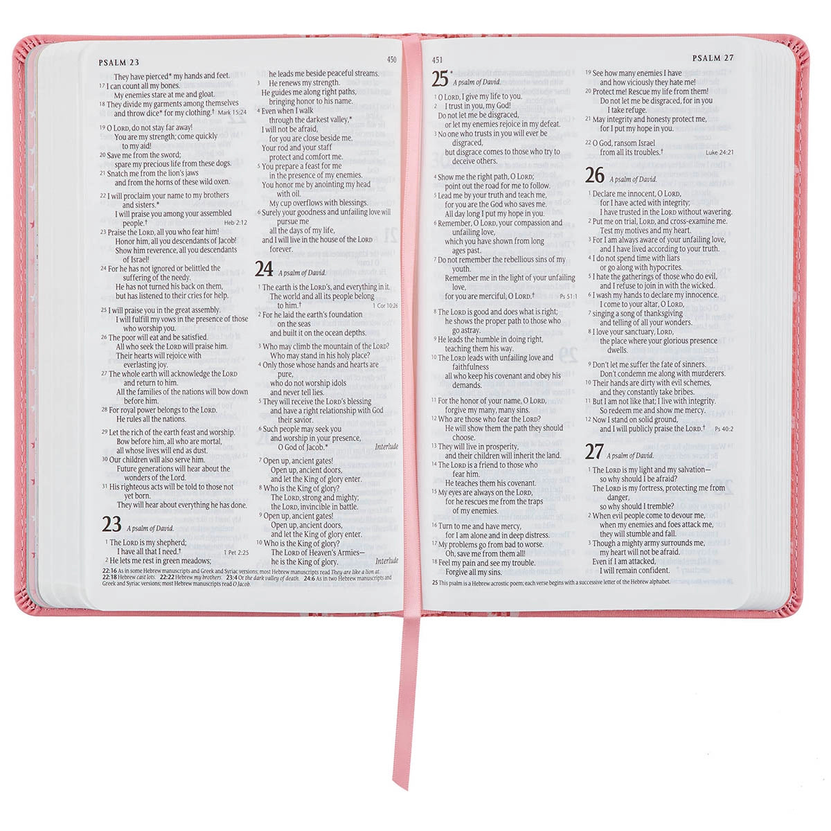 Bible Nlt Infant Faux Leather, Pink A Touch of Magnolia Boutique