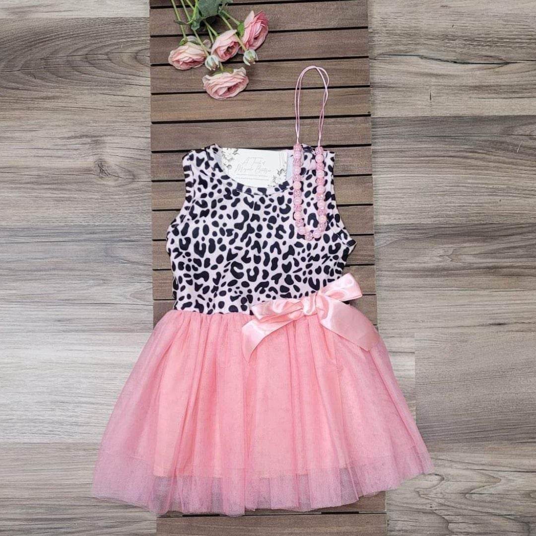 Leopard Tulle Dress