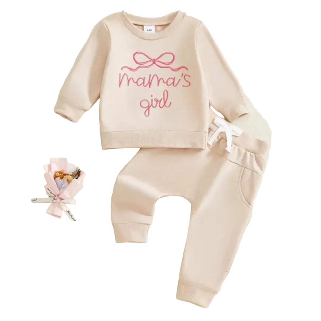 Mama's Girl Baby and Toddler Jogger Set A Touch of Magnolia Boutique