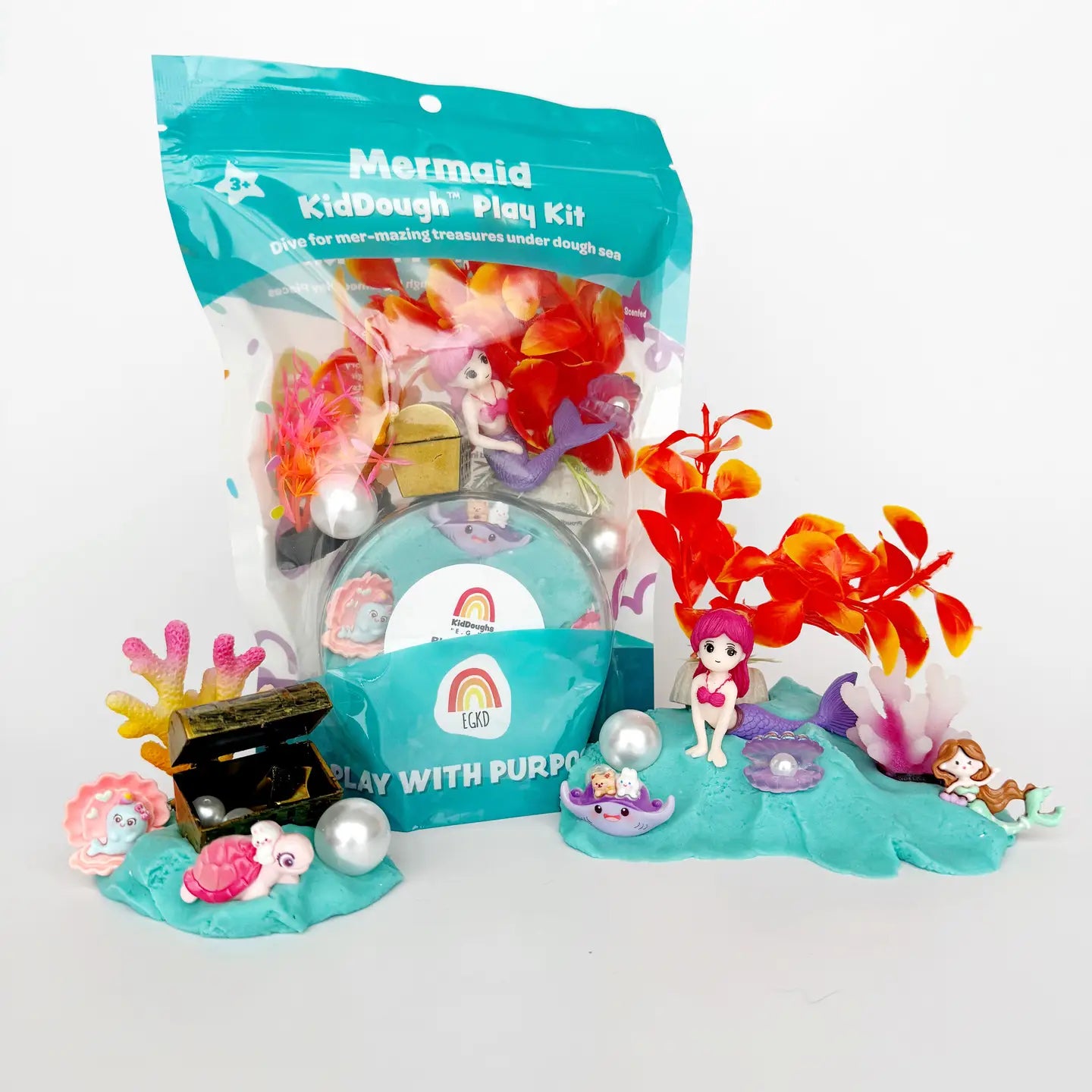 Kiddough play kit (multiple options) A Touch of Magnolia Boutique Mermaid