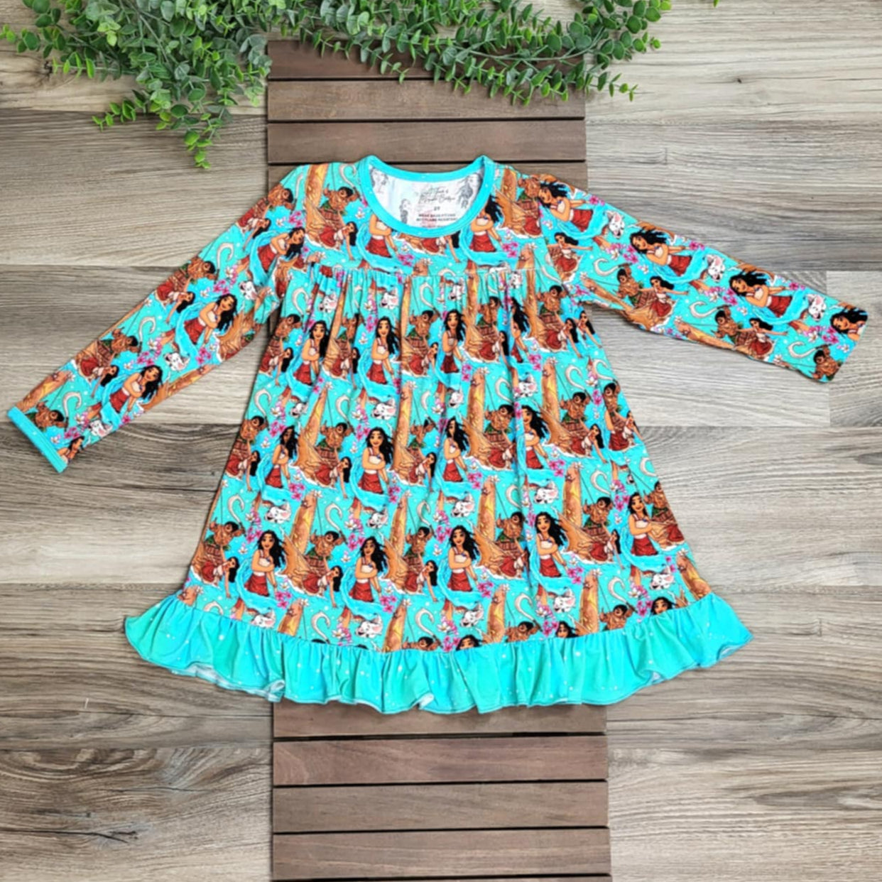 Bamboo Pajama Gown-Island Girl Print A Touch of Magnolia Boutique