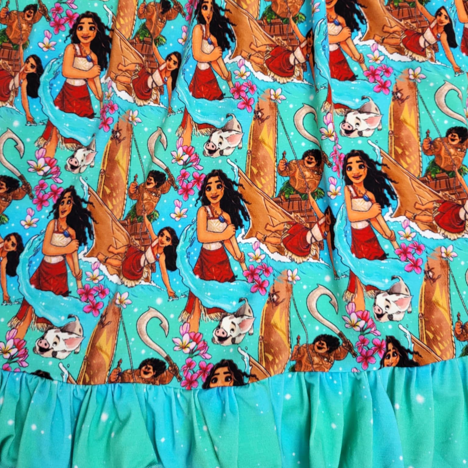 Bamboo Pajama Gown-Island Girl Print A Touch of Magnolia Boutique