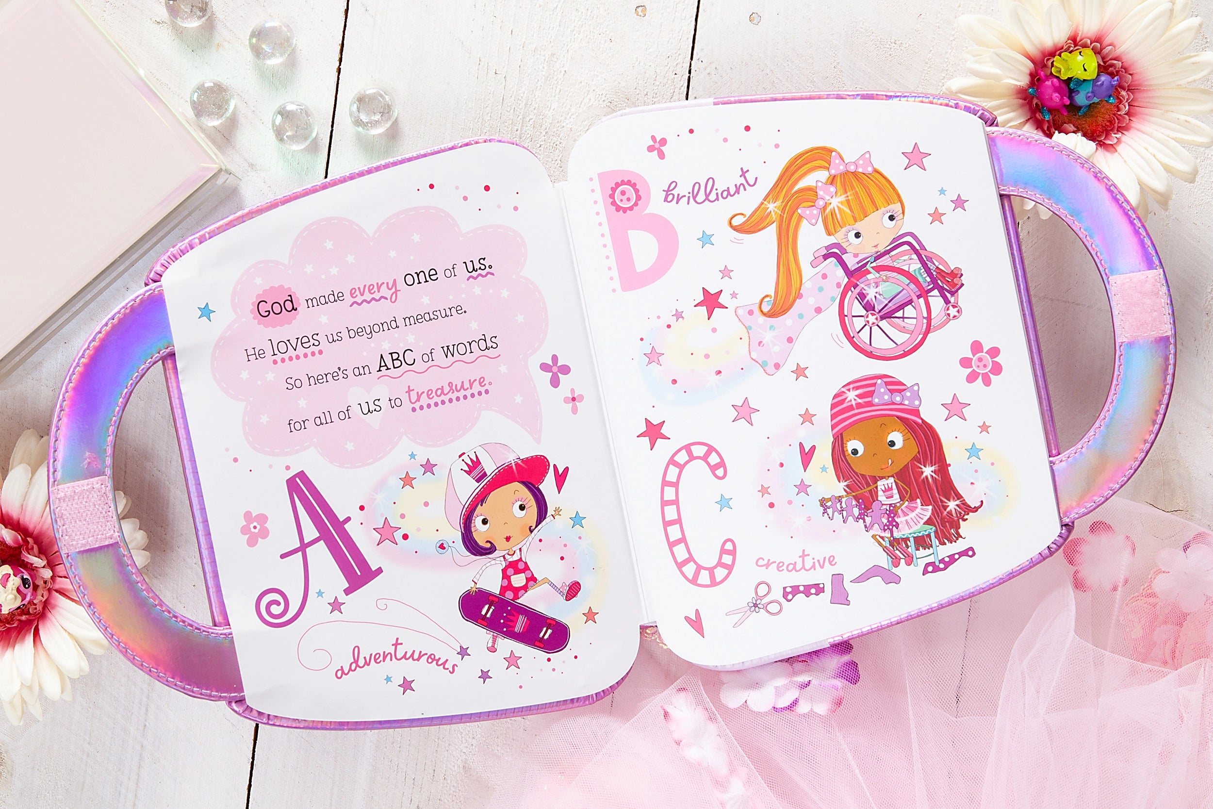 My Pretty Pink Abc of God Loves Me A Touch of Magnolia Boutique