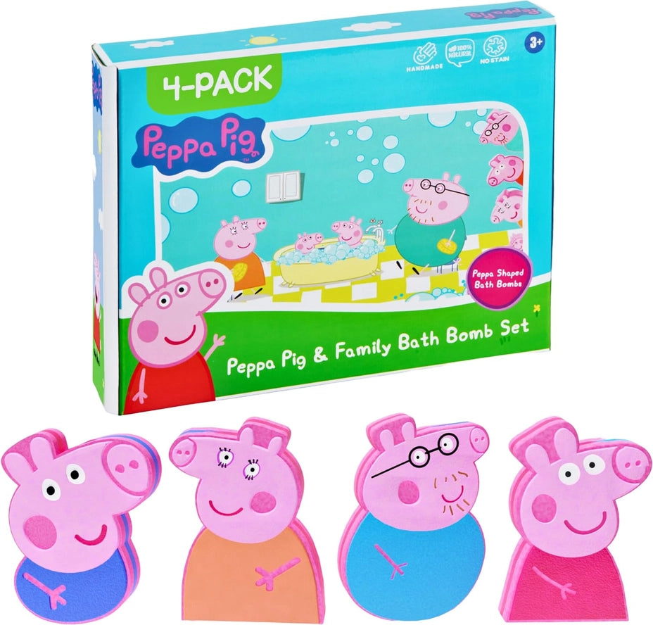 Boxed Bath Bomb Set- Peppa Family A Touch of Magnolia Boutique