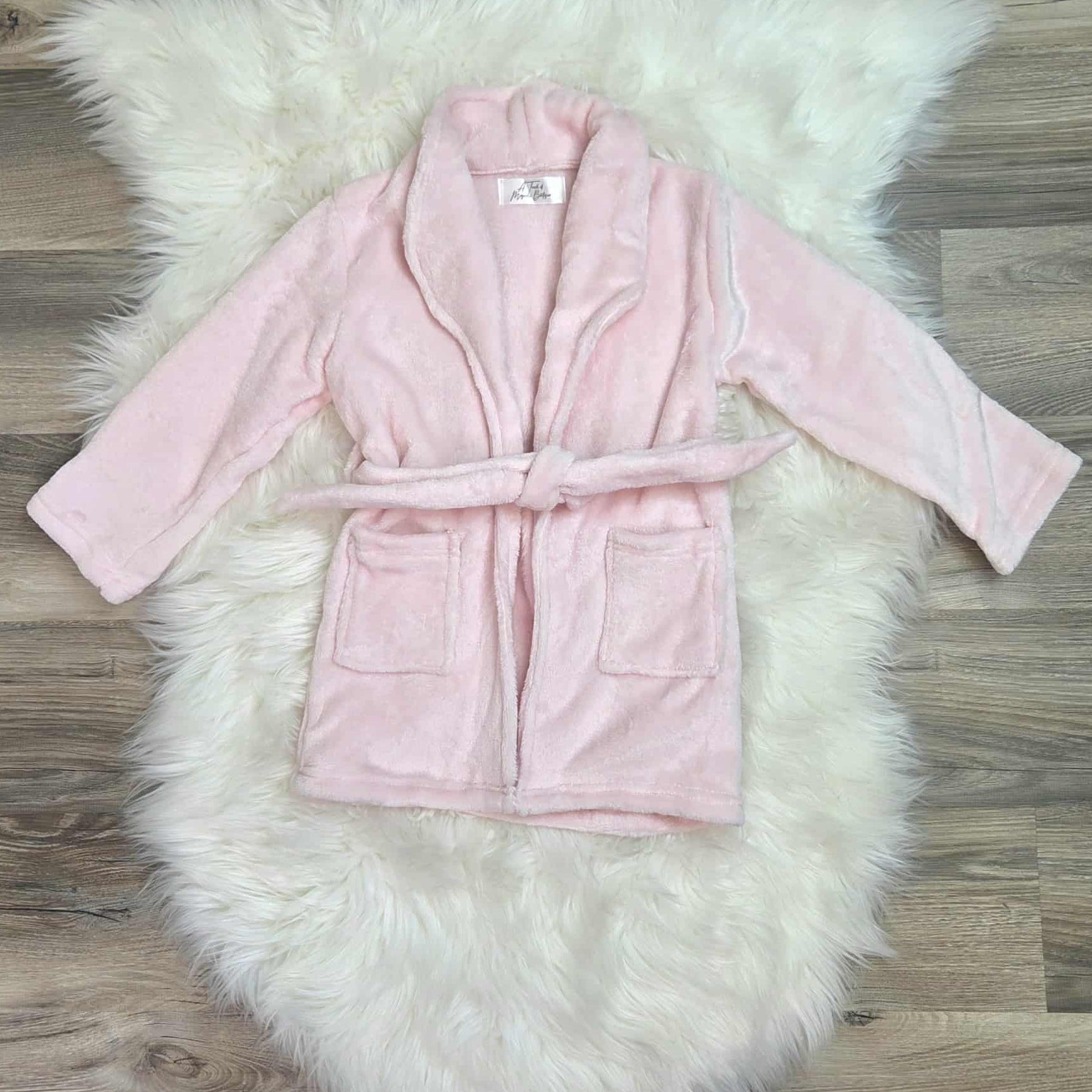 Pink Plush Robe A Touch of Magnolia Boutique