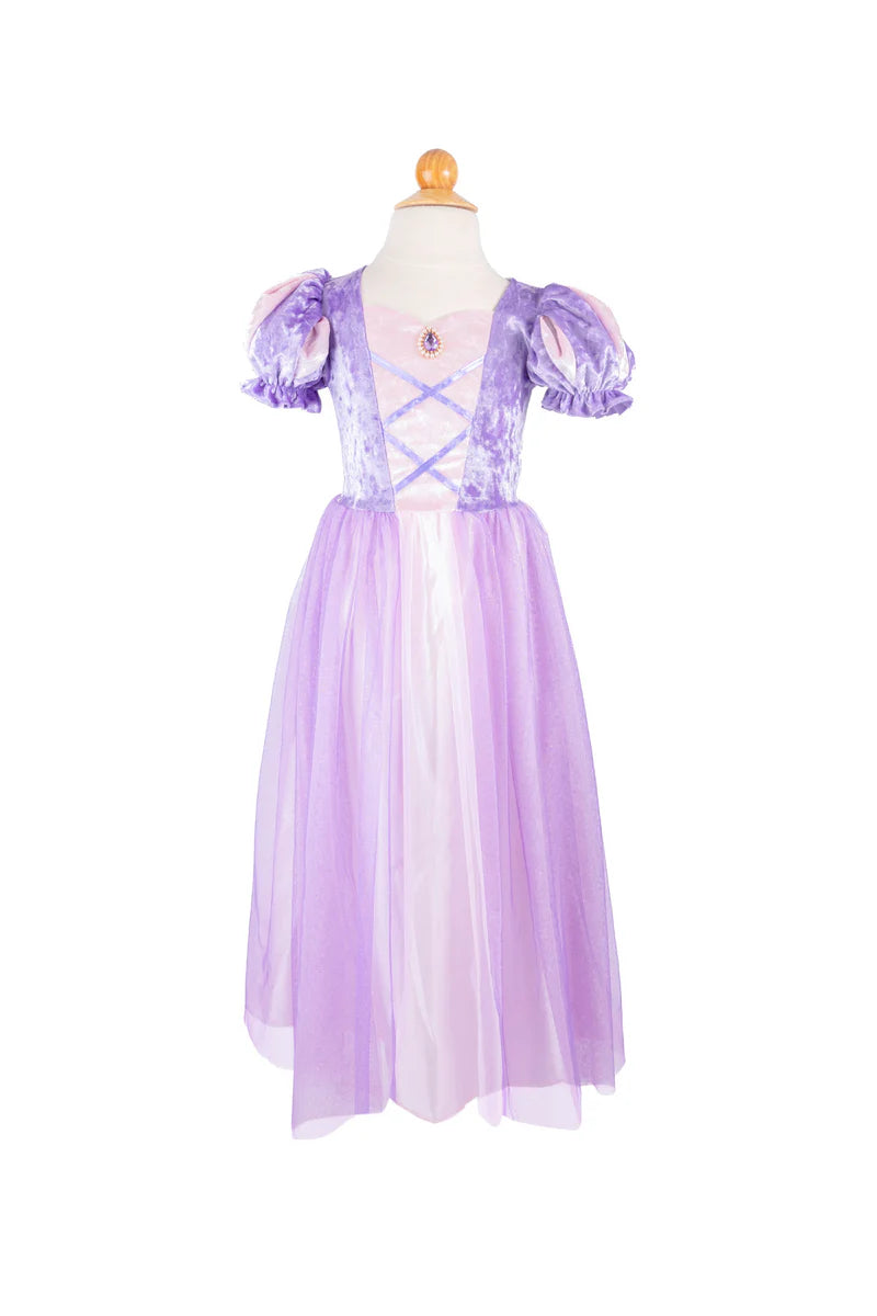 Velvety Soft Once Upon a Tower Princess Dress Role Play/Costume A Touch of Magnolia Boutique