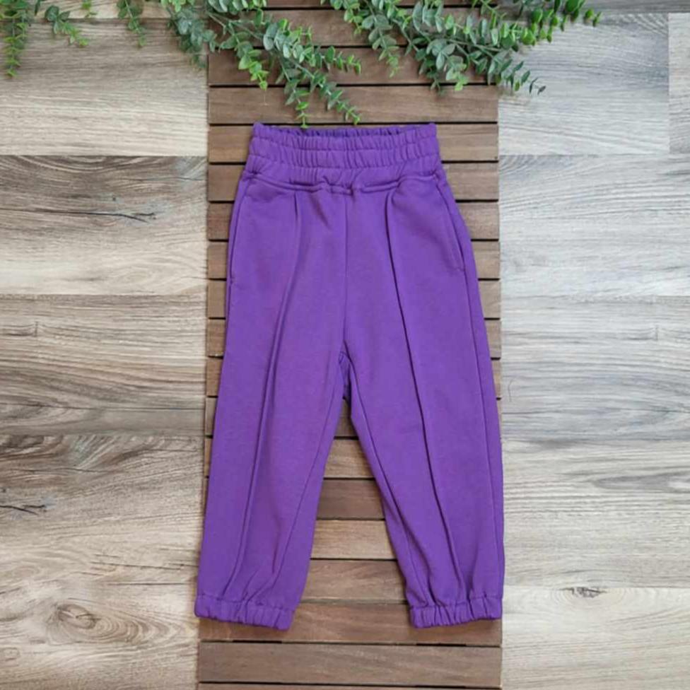 Girls Purple Sweat pant joggers  A Touch of Magnolia Boutique   