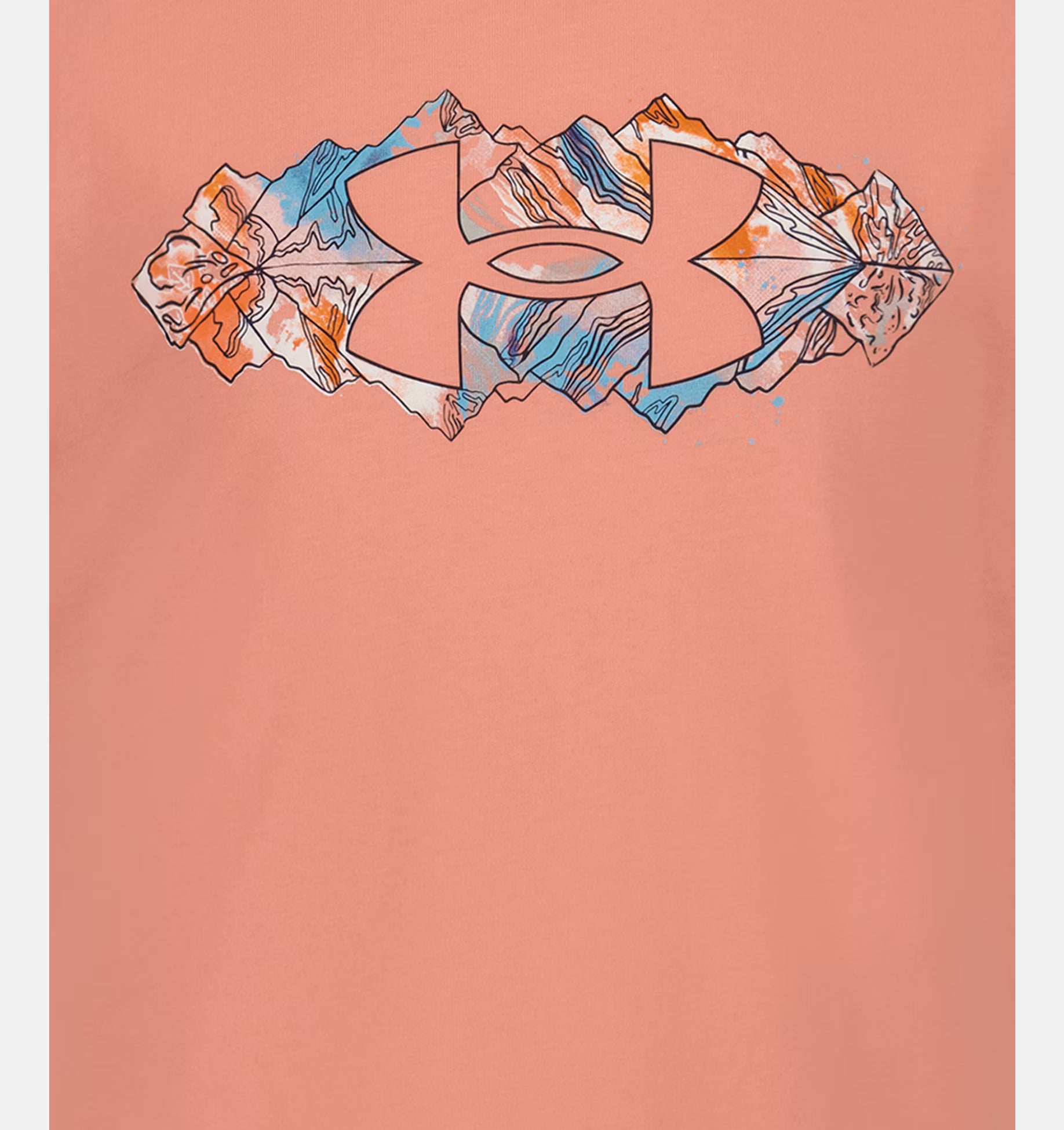 Under Armour® Youth Girls Serenity Tee-Posh Pink A Touch of Magnolia Boutique