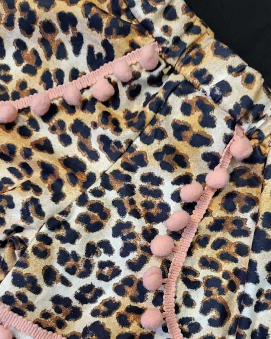Leopard Pencil Shorts Set  A Touch of Magnolia Boutique   