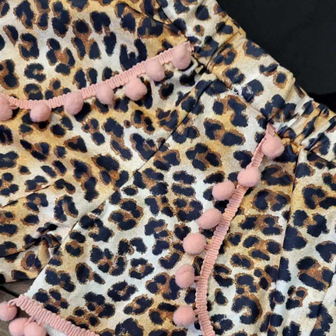 Leopard Pencil Shorts Set  A Touch of Magnolia Boutique   