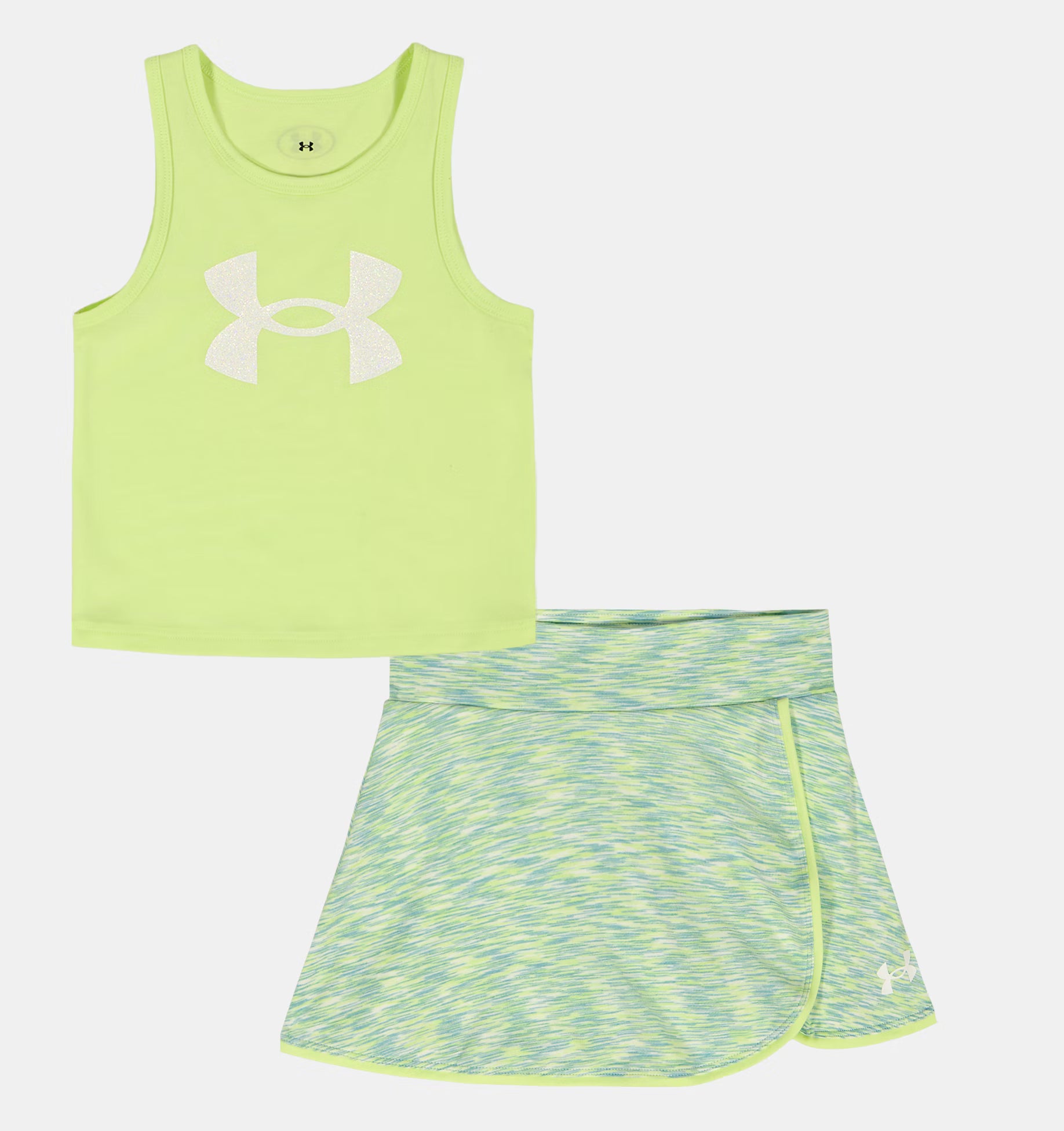 Under Armour® Tank Wrap Skort Set- Faded Green A Touch of Magnolia Boutique