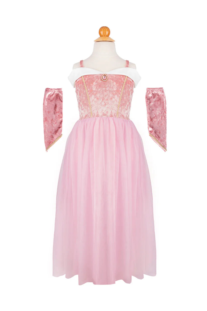 Velvety Soft Sleeping Sweetheart Princess Dress Role Play/Costume w/arm warmers A Touch of Magnolia Boutique