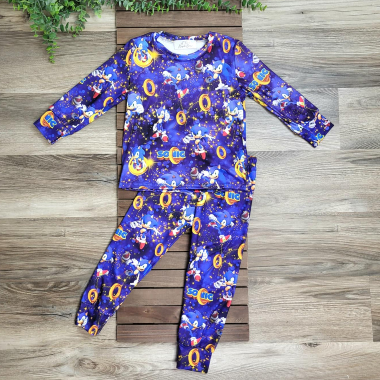 Blue Hedgehog Pajamas A Touch of Magnolia Boutique