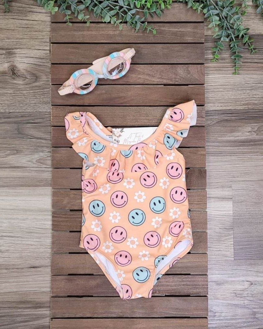 Smiley Swimsuit  A Touch of Magnolia Boutique   