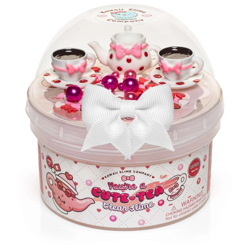 You're a Cute Tea Clear Signature Dome™ Slime A Touch of Magnolia Boutique