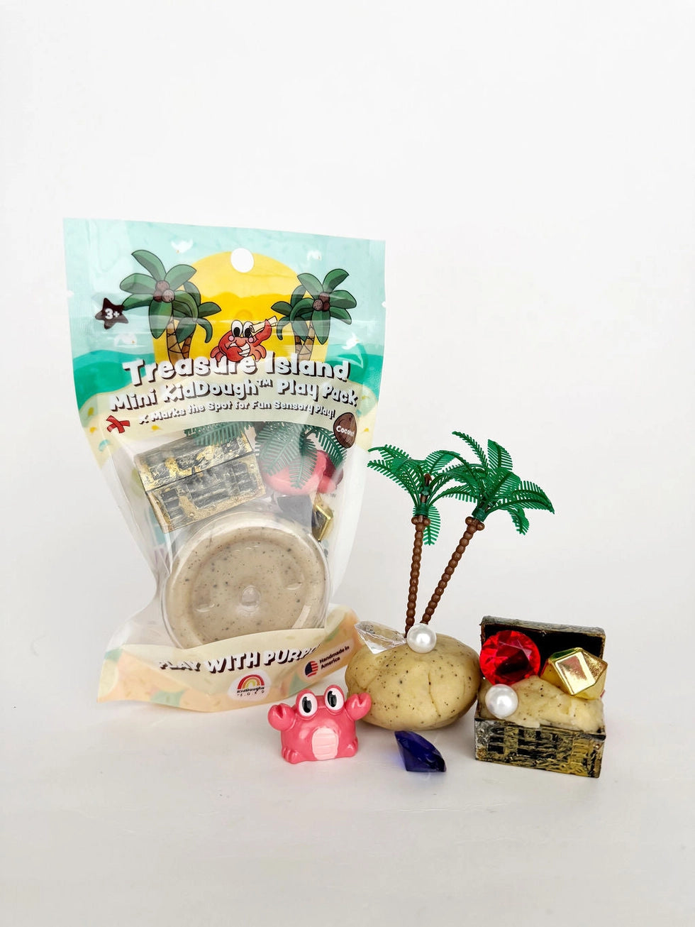 Kiddough Mini Dough-To-Go (multiple options) A Touch of Magnolia Boutique Treasure Island
