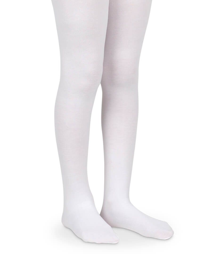 Organic Cotton Tights with Seamless Toe  A Touch of Magnolia Boutique White 6-18 month 