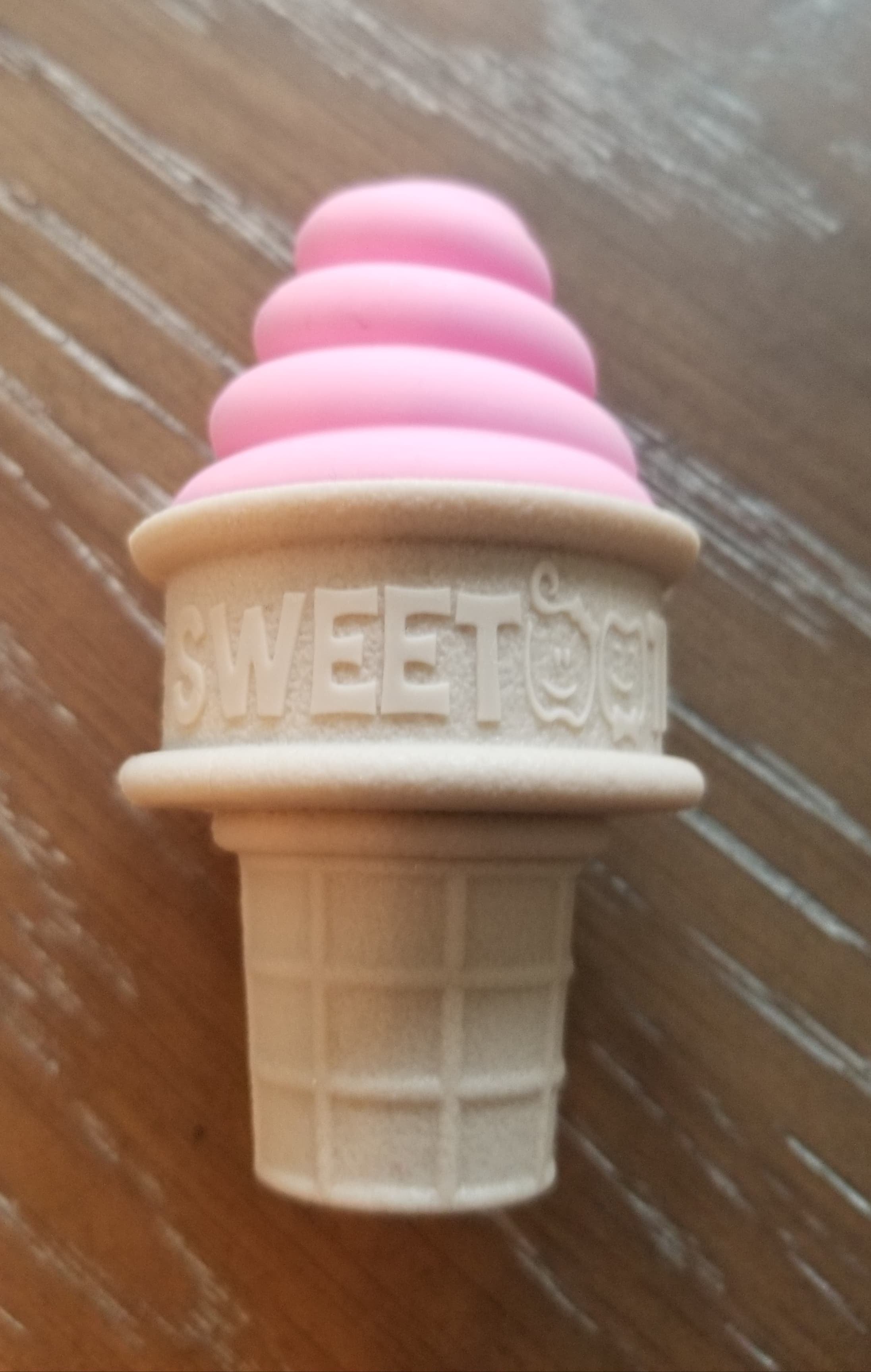 Ice cream cone teethers  A Touch of Magnolia Boutique Pink  