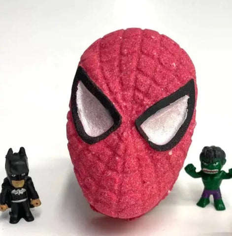 Toy Bath Fizz Spiderman