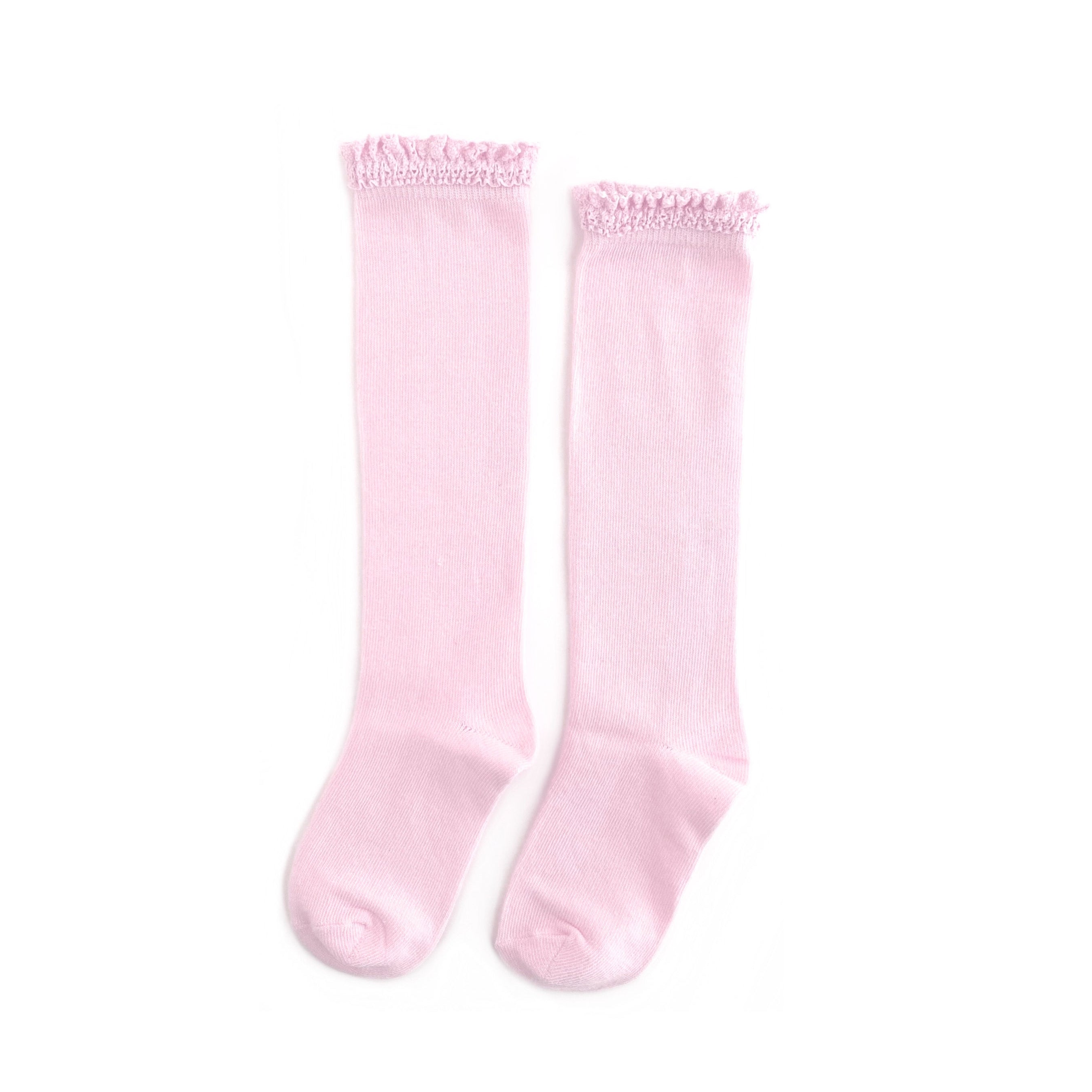 Cotton Candy Lace Top Knee High Socks  A Touch of Magnolia Boutique   