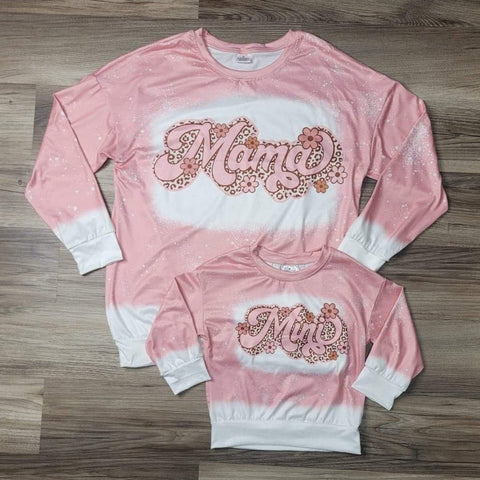 Mom & Me Pink Mama Top-Adult (size 3XL available)
