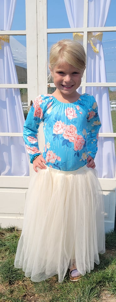 Ivory Long Tulle Skirt  A Touch of Magnolia Boutique   