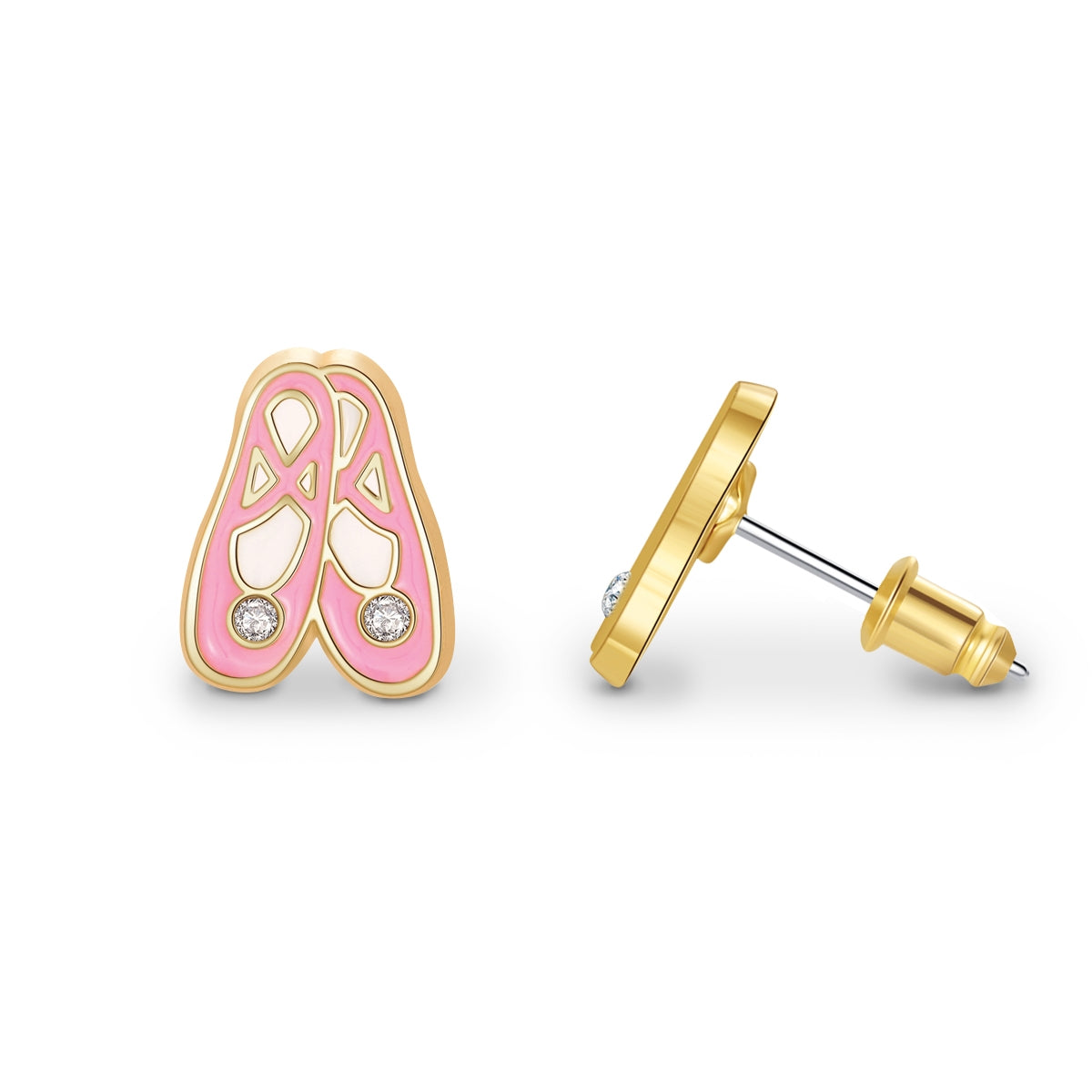Ballet Slippers Cutie Studs  A Touch of Magnolia Boutique   