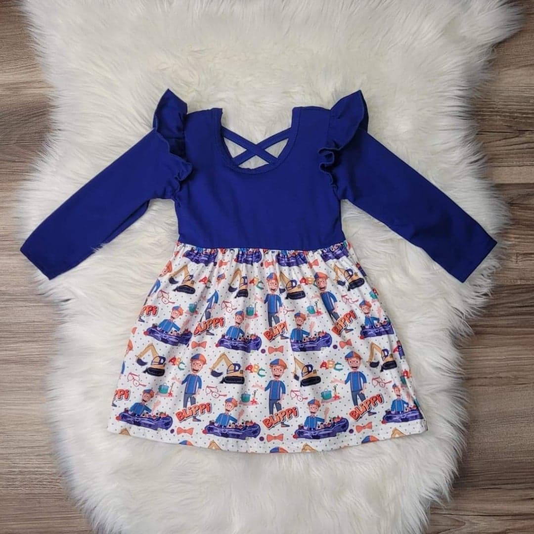 Blippi Inspired Dress  A Touch of Magnolia Boutique   