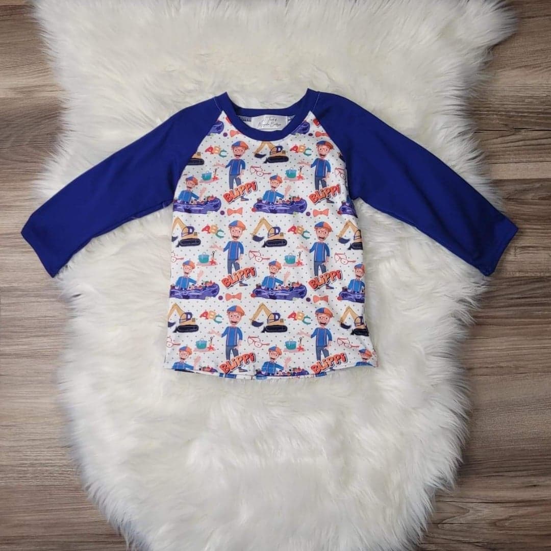 Blippi Inspired Top  A Touch of Magnolia Boutique   