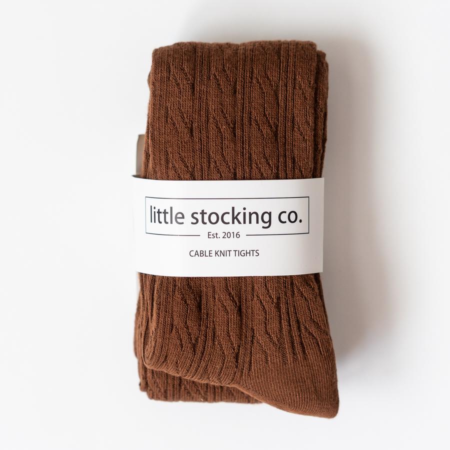 Chocolate Brown Cable Knit Tights – A Touch of Magnolia Boutique