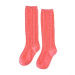 Coral Knee High Socks