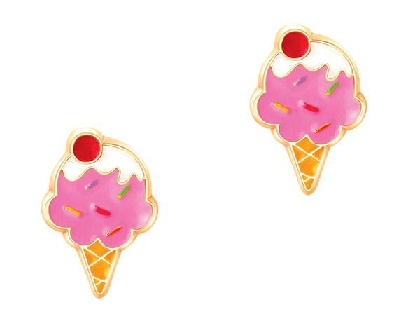 Ice Cream Cone earrings  A Touch of Magnolia Boutique   
