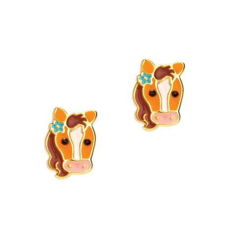 Pony earrings