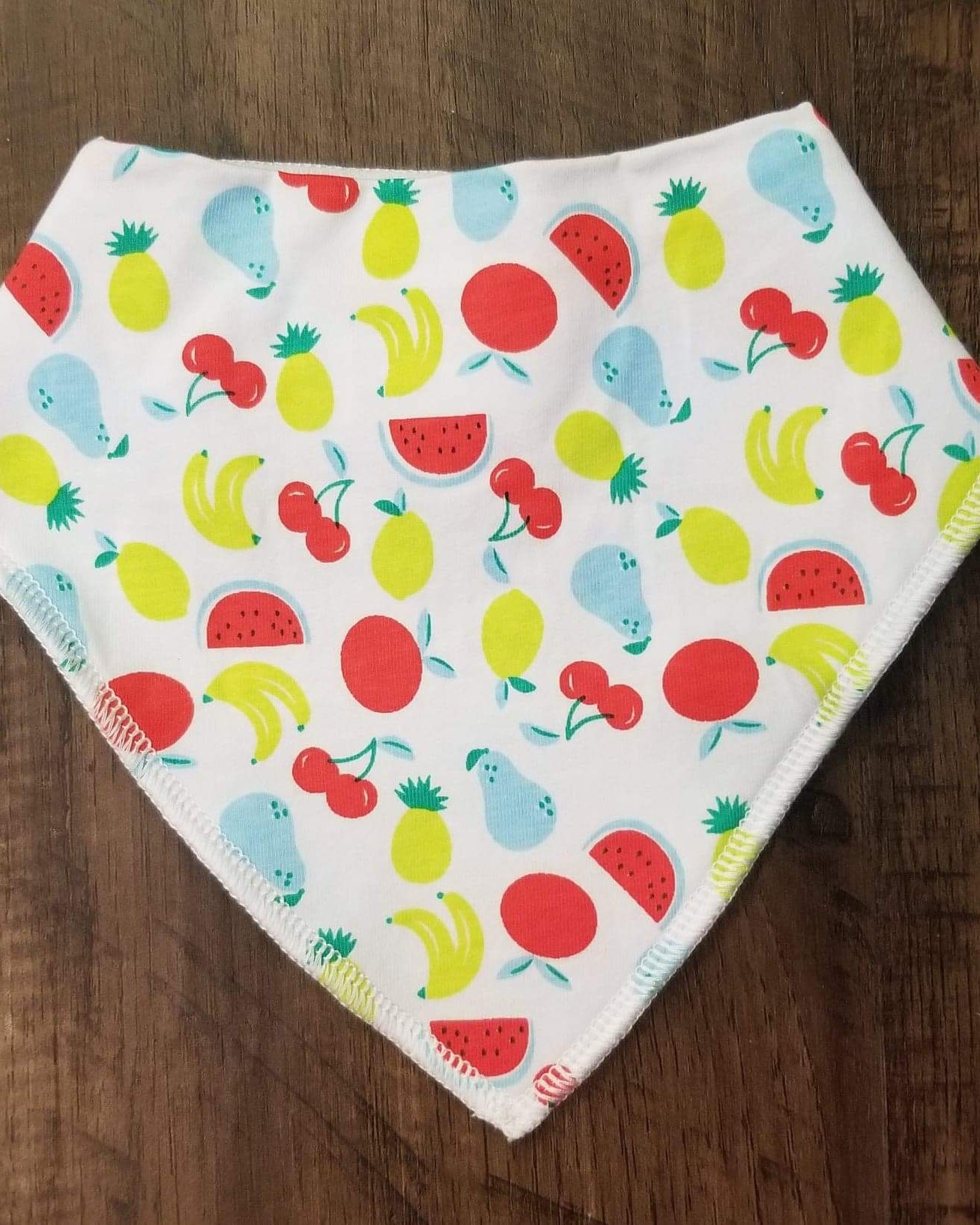Sweet treats and fun fruity drool bibs (sold separately)  A Touch of Magnolia Boutique Mixed fruit  