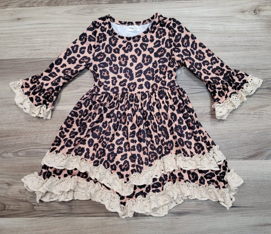 Boho Leopard and Lace Dress  A Touch of Magnolia Boutique   