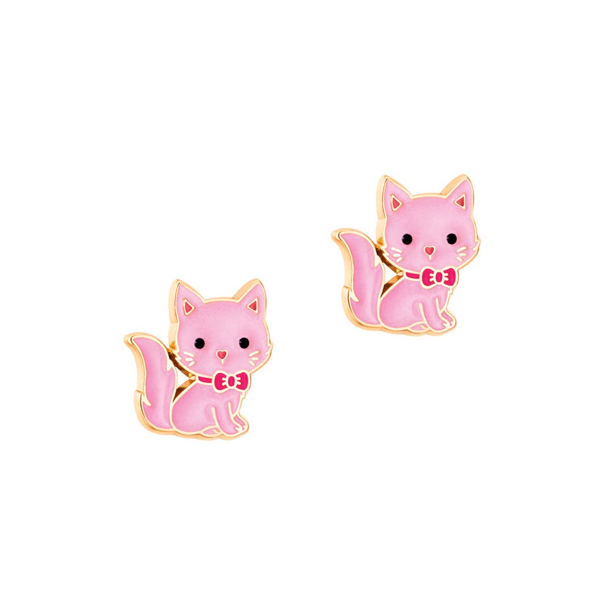 Pink Kitty Earrings  A Touch of Magnolia Boutique   