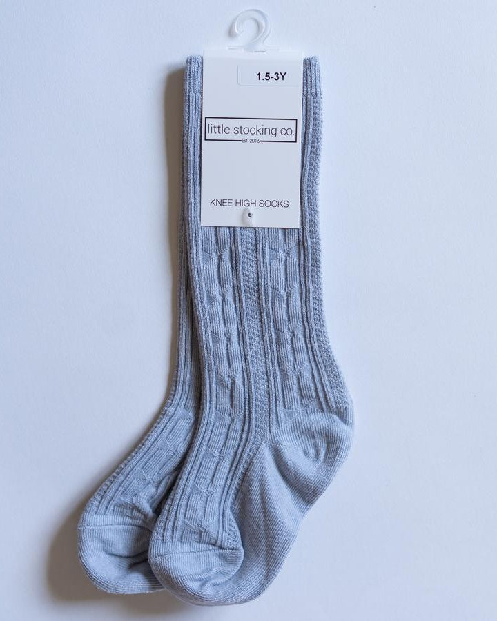 Powder Blue Knee High Socks  A Touch of Magnolia Boutique   