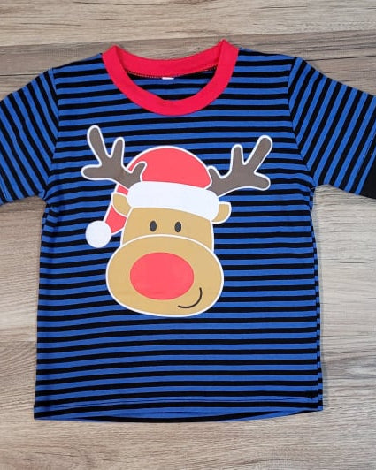 Boys Red Nosed Deer Top  A Touch of Magnolia Boutique   