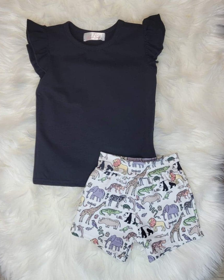 Zoo Shorties  A Touch of Magnolia Boutique   